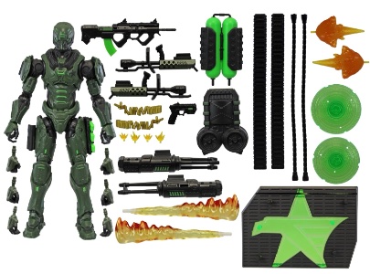 Action Force Action Force Crimson Shadow Praetorian Fury (Deluxe)