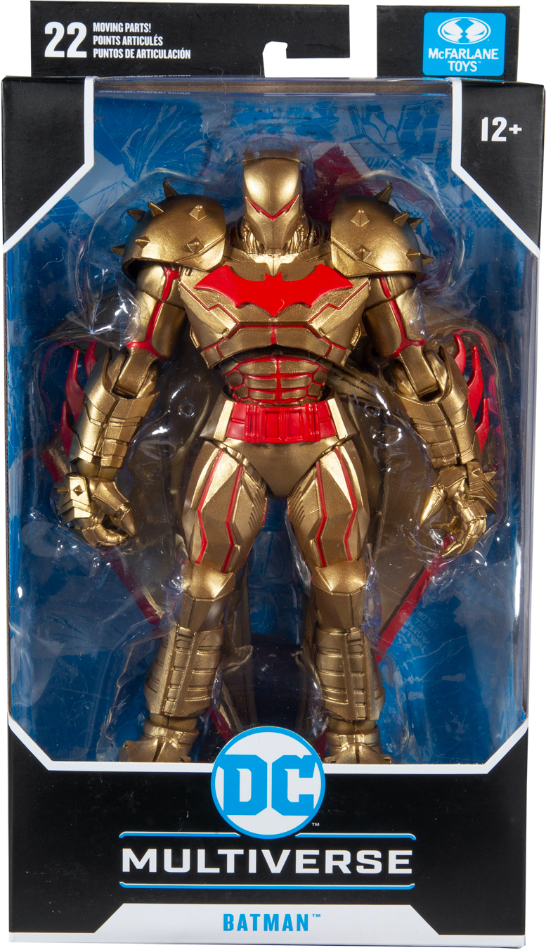 Hellbat Suit McFarlane Toys Actionfigur DC Multiverse Batman Gold Edition 