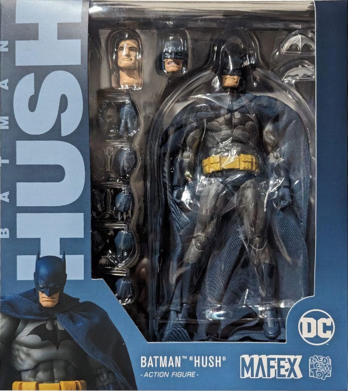 HUSH (BATMAN: HUSH Ver.) MAFEX フィギュア Amazon.com: Medicom DC Comics: Batman Hush Mafex Action