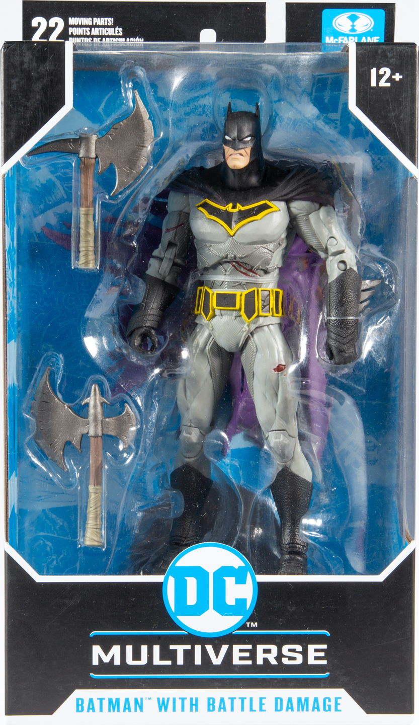 DC Multiverse Batman with Battle Damage (Dark Knights: Metal)