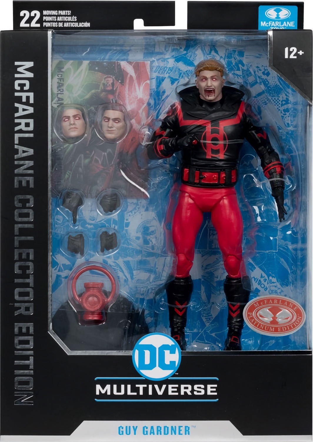 DC Universe Infinite Heroes - Action Figure Guy Gardner #5 - 9 Cm, Serie 1 Crisis