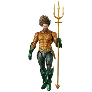 DC Mafex DC Comics Aquaman (Gold & Green Suit)