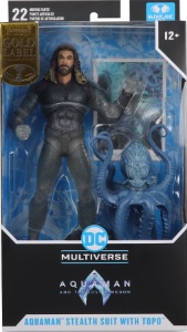 Aquaman Stealth Suit with Topo (Gold Label - The Lost Kingdom)