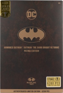 DC Multiverse Armored Batman (Gold Label - The Dark Knight Returns) Patina Edition