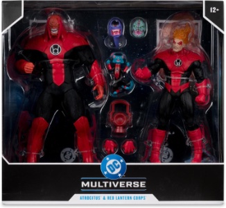 DC Multiverse Atrocitus and Red Lantern Corps (Green Lantern)