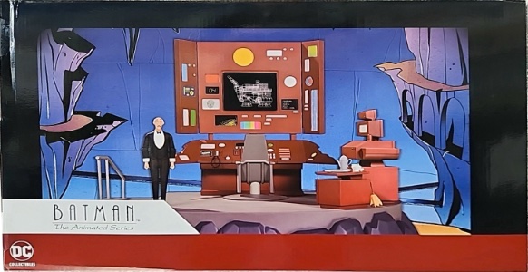 DC Batman: The Animated Series Batcave Playset with Alfred (Batman: The Animated Series)