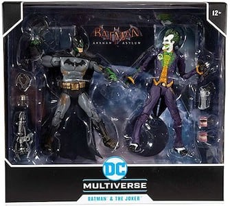 DC Multiverse Batman and The Joker (Arkham Asylum)