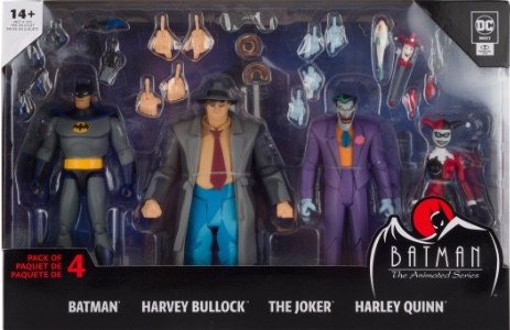 DC Batman: The Animated Series Batman Animated Series 4 Pack