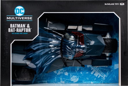 DC Multiverse Batman & Bat-Raptor (Gold Label)