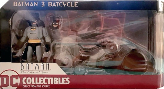 DC Batman: The Animated Series Batman & Batcycle (Batman: The Animated Series)