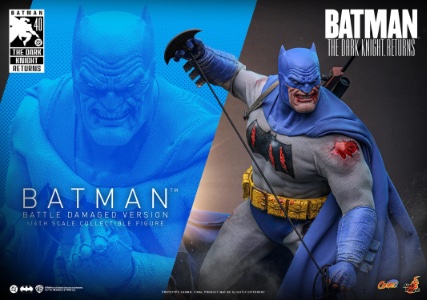 DC Hot Toys DC Comics Batman (Battle Damaged Version)