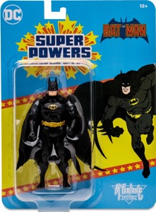 DC McFarlane Super Powers Batman (Black Suit Variant)