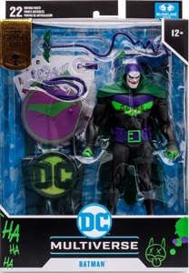 DC Multiverse Batman (Gold Label - Jokerized - White Knight)