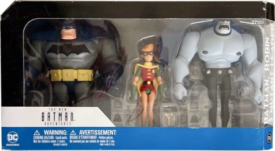DC DC Collectibles Batman: The Animated Series Batman, Robin & Mutant Leader (Legends of the Dark Knight 3 Pack)