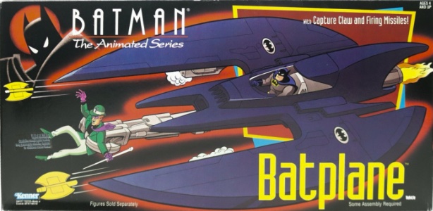 DC Kenner Batman: The Animated Series Batplane