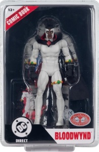 DC McFarlane DC Page Punchers Bloodwynd (Red Platinum - Justice League Issue #77)