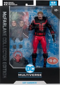 DC Multiverse Guy Gardner (Red Platinum - Red Lantern)