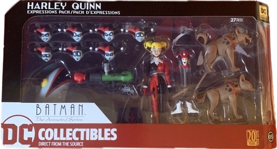 DC Batman: The Animated Series Harley Quinn Expressions Pack