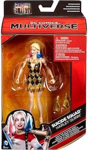 DC Multiverse Harley Quinn (Gold & Black Dress - Suicide Squad)