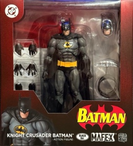 DC Mafex DC Comics Knight Crusader Batman (Black Version)