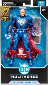 DC Multiverse Lex Luthor Power Suit (Gold Label - DC Rebirth)