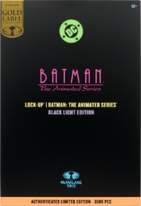 DC Multiverse Lock-Up (Gold Label - Black Light - Batman: The Animated Series)
