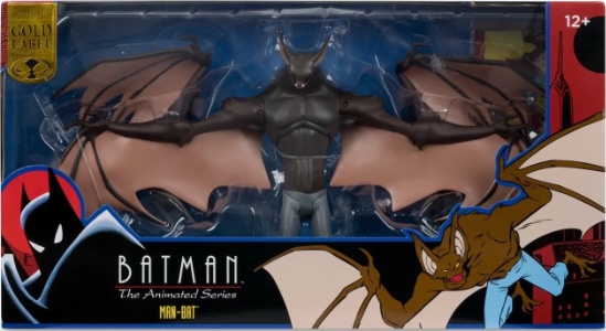 DC Batman: The Animated Series Manbat (Gold Label)
