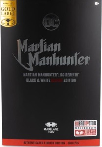DC Multiverse Martian Manhunter (Gold Label - DC Rebirth - Black & White Accent Edition) thumbnail