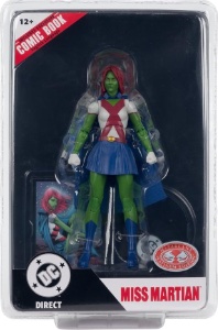 DC McFarlane DC Page Punchers Miss Martian (Red Platinum - Teen Titans Issue #41)
