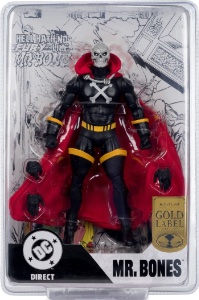 DC McFarlane DC Page Punchers Mr. Bones (Gold Label Infinity Inc #16 - Lithograph)