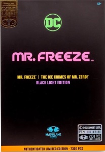 DC Multiverse Mr. Freeze (Gold Label - Black Light - The Ice Crimes of Mr. Zero)