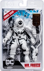 DC McFarlane DC Page Punchers Mr. Freeze (Gold Label - Line Art)