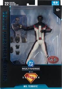 DC Multiverse Mr. Terrific (Red Platinum - Deluxe Theatrical Edition - Superman Movie)