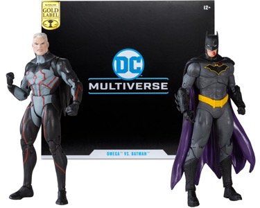 DC Multiverse Omega vs Batman 2 Pack (Gold Label - Last Knight on Earth) thumbnail