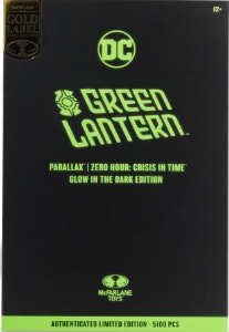 DC Multiverse Parallax Green Lantern (Gold Label - Zero Hour: Crisis in Time) Glow in the Dark