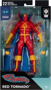 DC McFarlane DC Direct Digital Series Red Tornado (The Bronze Age)