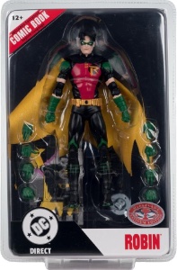 DC McFarlane DC Page Punchers Robin Tim Drake (Red Platinum - Nightwing Issue #81)