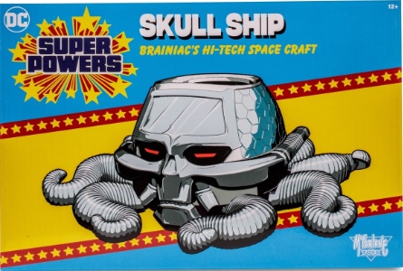 DC McFarlane Super Powers Skull Ship (Brainiac's Hi-Tech Space Craft)