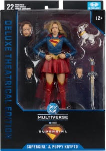 DC Multiverse Supergirl & Puppy Crypto (Deluxe Theatrical Edition - Supergirl Movie)