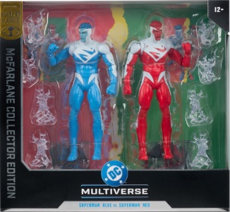DC Multiverse Superman Blue vs Superman Red (DC Multiverse)