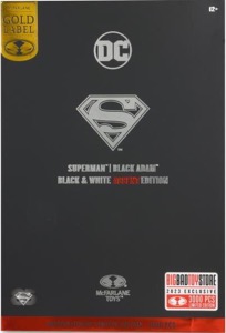 DC Multiverse Superman (Gold Label - Black & White)