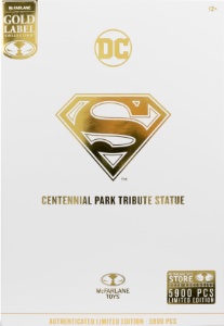 DC Multiverse Superman (Gold Label - Centennial Park Tribute Statue)