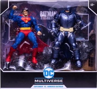 DC Multiverse Superman vs Armored Batman 2 Pack