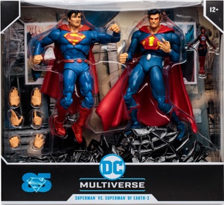 DC Multiverse Superman vs Superman of Earth-3