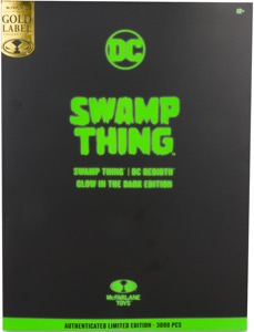 DC Multiverse Swamp Thing (Gold Label - MegaFig - Glow in The Dark Edition) thumbnail
