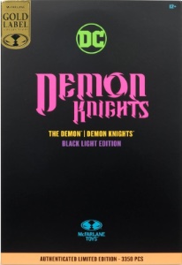 DC Multiverse The Demon (Gold Label - Demon Knights - Black Light Edition)