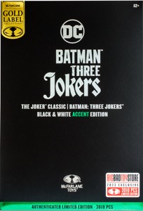 DC Multiverse The Joker Classic (Gold Label - Black & White Accent Edition - Three Jokers) thumbnail