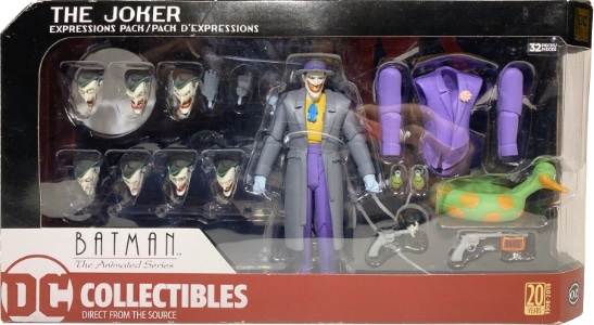 DC Batman: The Animated Series The Joker Expressions Pack