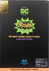 DC Multiverse The Joker (Gold Label - Black Light - Batman: Classic TV Series)