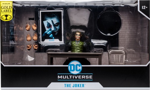 DC Multiverse The Joker Interrogation Room (Gold Label - The Dark Knight)